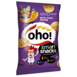 Traškučiai OHO  60g su aitriaisiais pipirais