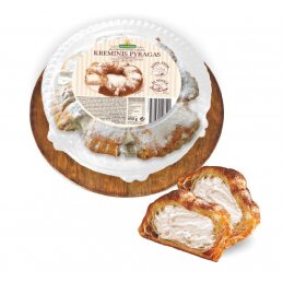 Pyragas kreminis, sluoksniuotos tešlos, 450g