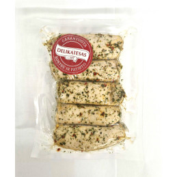 Dešrelės kepimui su žolelėmis