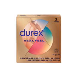 Prezervatyvai  Durex Real...