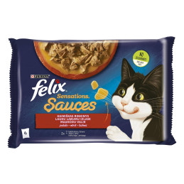 Katėms  Felix  Sensations 4...