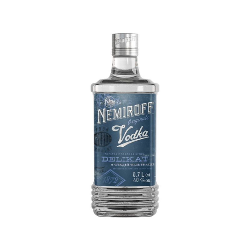 Degtinė NEMIROFF Delikat (40%), 700 ml
