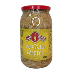 Marinuotos kopūstų salotos...