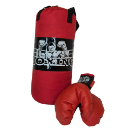 Bokso kriaušė+pirštinės...