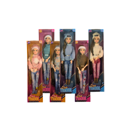 Žaislinė lėlė 1vnt   22802