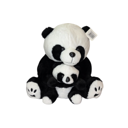 Pliušinė Panda su vaiku...