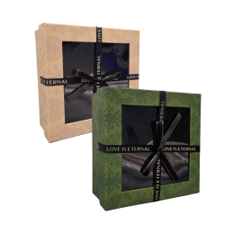 Dovanų dėžutė su langu 1 vnt.