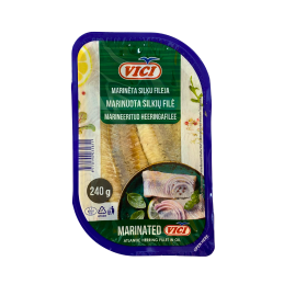 Marinuota silkių file 240g