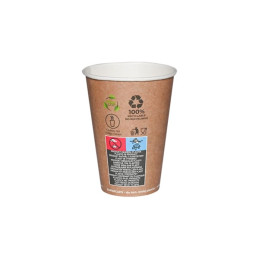 Popieriniai puodeliai rudi...