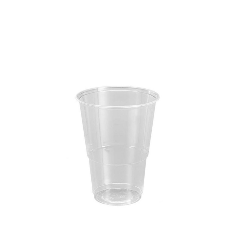 Plastikinės stiklinės 15vnt daugkartinės 330ml  Algon