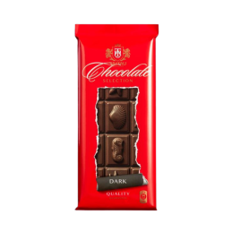 Klasikinis juodas šokoladas...