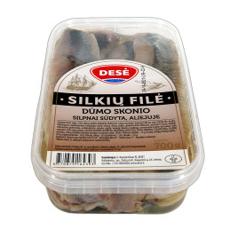 Silkių filė aliejuje dūmo...