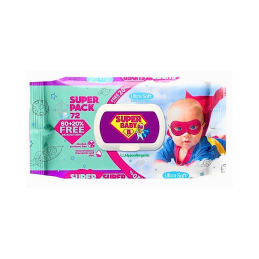 Drėgnos servetėlės  Super...