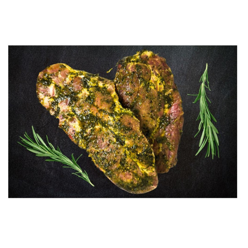 Marinuota kiaulienos sprandinė su kaulu