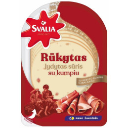 Lydytas rūkytas sūris...