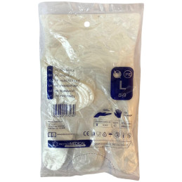 Vienkartinės pirštinės HDPE...