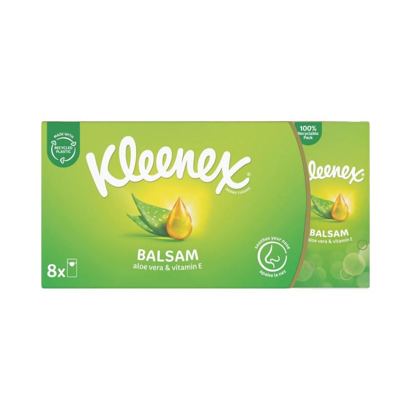Nosinaitės KLEENEX Balsam 8 VNT