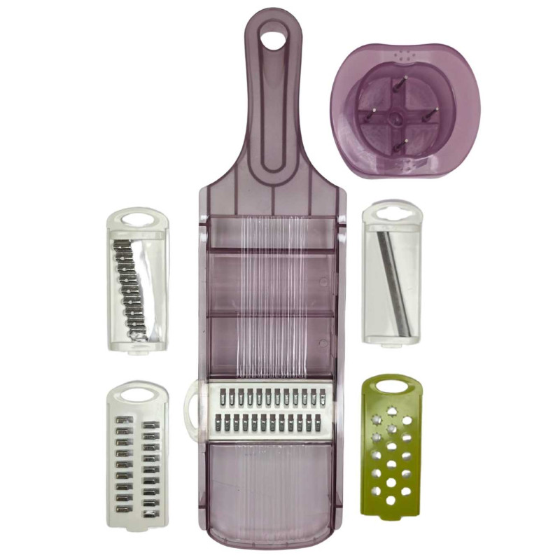 Plastikinė trintuvė su priedais