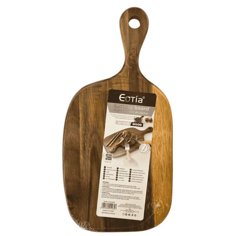 Medinė pjaustymo lentelė 38x19cm