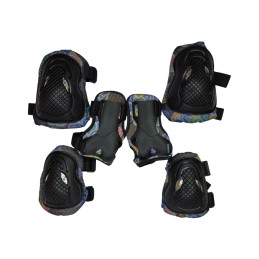 Plastikinės kelių ir alkūnių ir riešų apsaugos vaikams