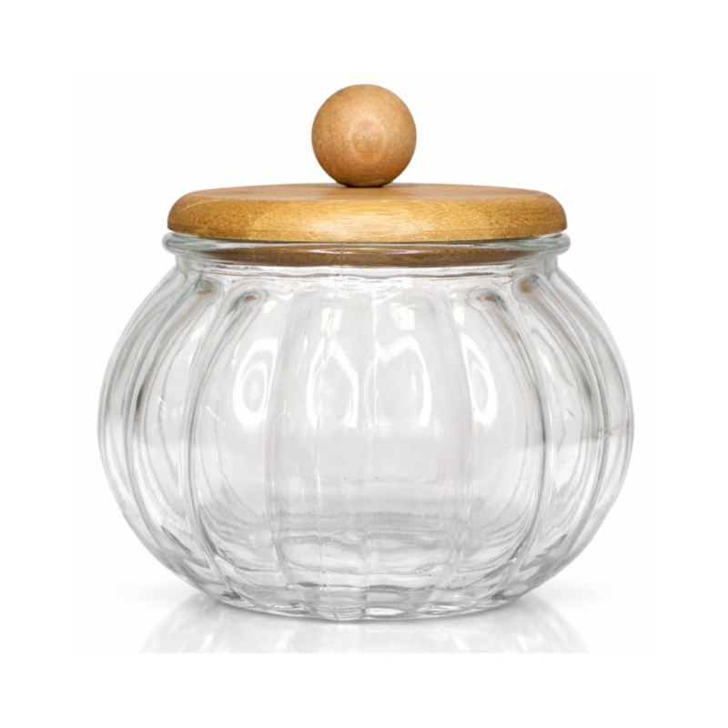 Stiklinė cukrinė su dangteliu