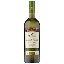Vynas DUGLADZE Alazani Valley pusiau saldus, baltas (11.5%), 750 ml
