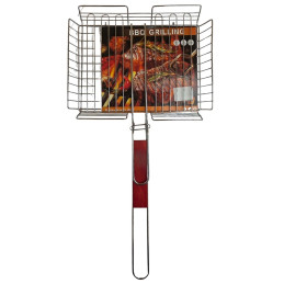 Nerūdijančio plieno kepimo grotelės 23 × 29 cm