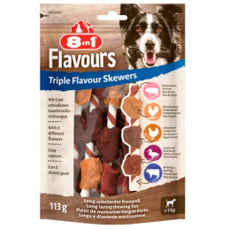Skanėstai šunims 8in1 Flavours iešmeliai,113g