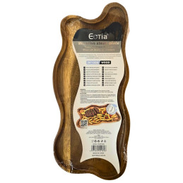 Medinė steiko lėkštė 29*12cm