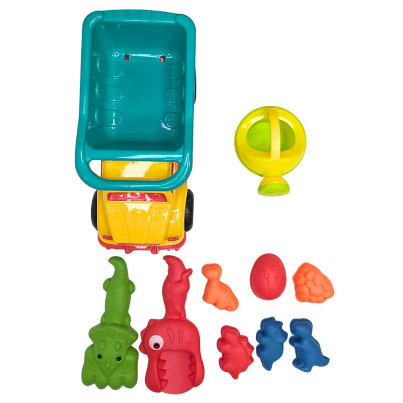 Žaislinis Smėlio sunkvežimis su priedais