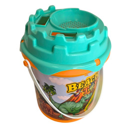 Žaislinis Smėlio kibirėlis su priedais