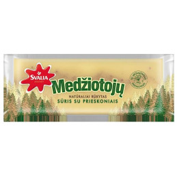Fermentinis sūris  Medžiotojų  200g 42% su prieskoniais