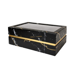 Dovanų dėžutė su langu 28 x 20 x 12 cm