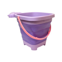 Žaislinis sulankstomas smėlio kibirėlis