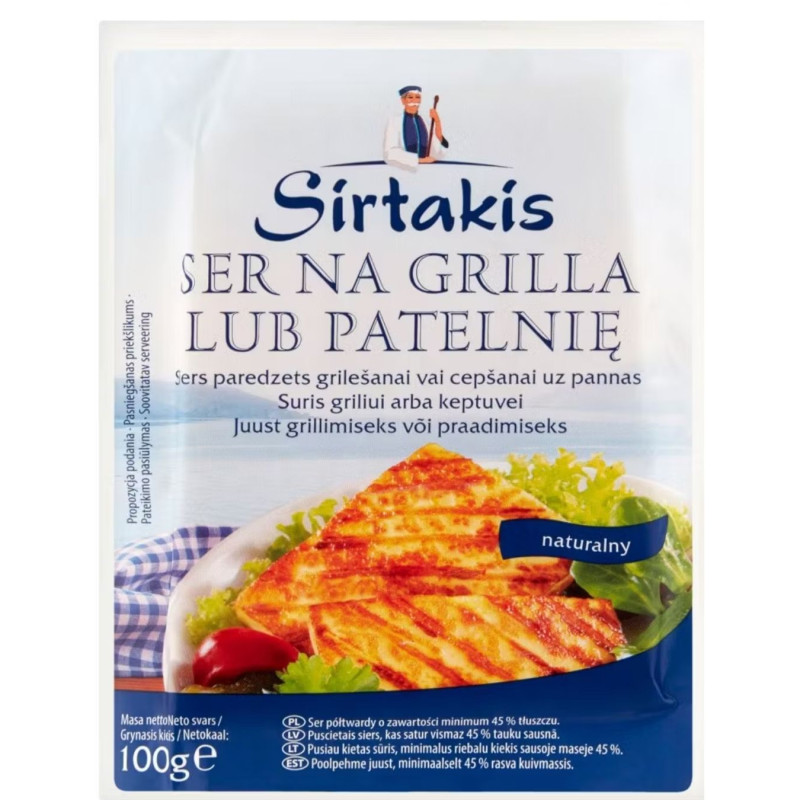 Pusiau kietas sūris SIRTAKIS 100g