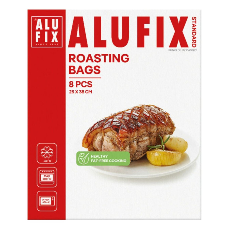 Kepimo maišeliai ALUFIX 25*38cm, 8vnt