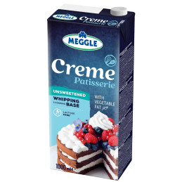 Konditerinis mišinys su augaliniais riebalais (25%) Meggle 1l