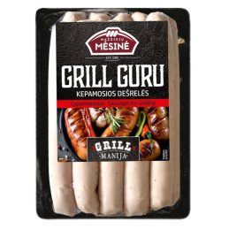 Virtos kepamosios  dešrelės Grill Guru,300g