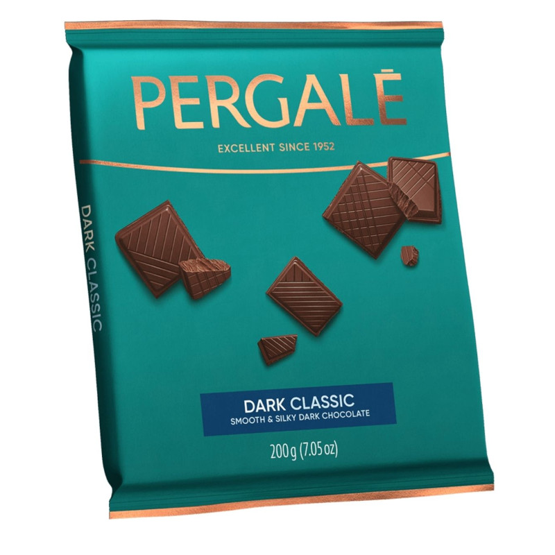Šokoladas PERGALĖ Dark Classic 200g