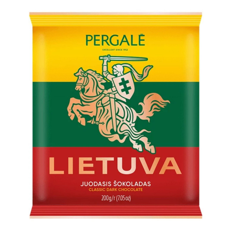 Šokoladas PERGALĖ LIETUVA 200g