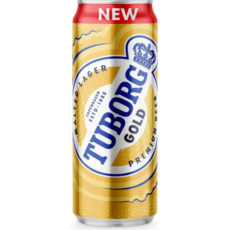 Alus Tuborg Gold NEW (5,5%), 500 ml
