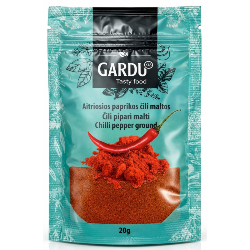 Aitriosios paprikos čili maltos GARDU 20g
