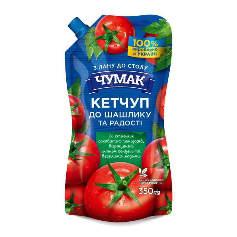 Kečupas šašlykams Čumak ,350g