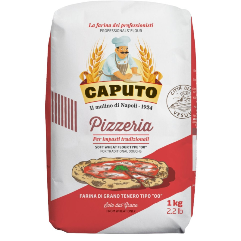 Miltai Itališki Caputo Pizzeria 1kg kvietiniai