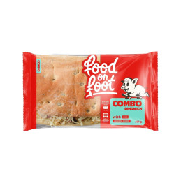 Sumuštinis COMBO 265g su kumpiu ir čederio sūriu