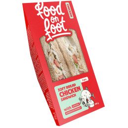 Sumuštinis SOFT BREAD su kepta vištiena ir marinuota paprika, 160g