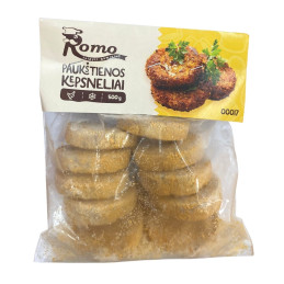 Šaldyti paukštienos kepsneliai Romo 500g