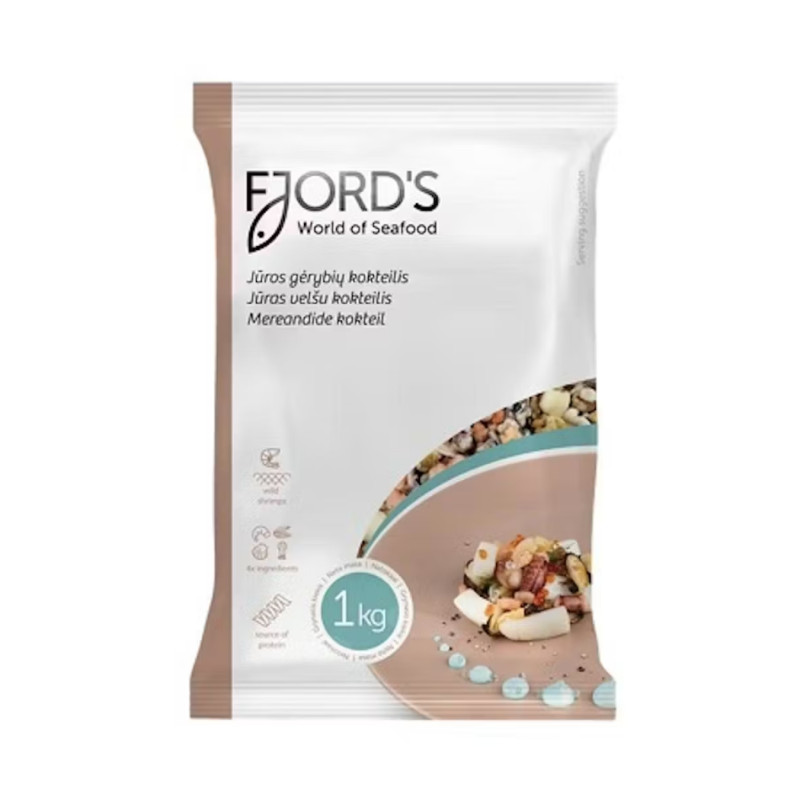 Šaldytas jūros gėrybių mišinys 1kg