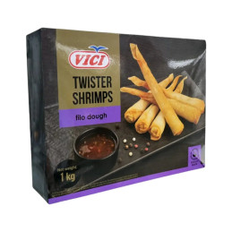 Šaldytos krevetės Twister filo tešloje 1kg