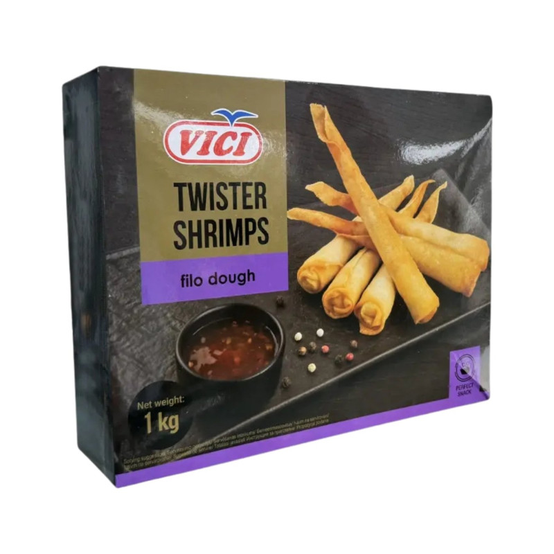 Šaldytos krevetės Twister filo tešloje 1kg